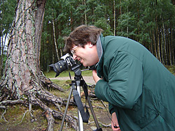 Diarmid at Loch nan Eilean
