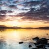 Sunset on Loch Rannoch, Scotland. SH004
