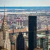 View north from the Empire State Building, New York City NY007