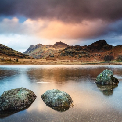 Blea Tarn Lake District Cumbria England