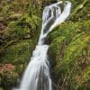 Stock Ghyll Force waterfall, near Ambleside, Cumbria, England.