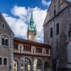 Arched entrance to the Burgplatz, Braunschweig, Germany. BS009