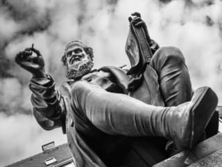 Hans Sachs Memorial, Nuremberg, Germany. N009