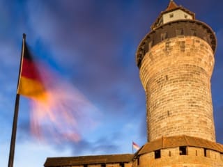 Sinwell Tower of Nuremberg Castle, Germany. NU002