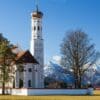 St Coloman Chapel, near Schwangau, Bavaria, Germany. BV013