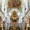 High altar of St Peter's Church, Munich, Germany. BV024