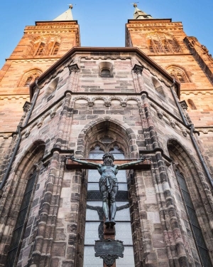 The Sebalduskirche Nuremberg Germany