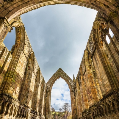 Bolton Abbey, Wharfedale, Yorkshire, England.