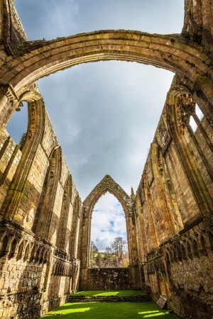 Bolton Abbey, Wharfedale, Yorkshire, England. Bolton Abbey, Wharfedale, Yorkshire, England.