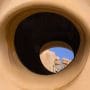 Chimneys on the roof of Casa Mila, Barcelona, Spain.