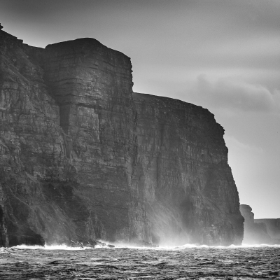 St John's Head and the Old Man of Hoy, Orkney Islands, Scotland