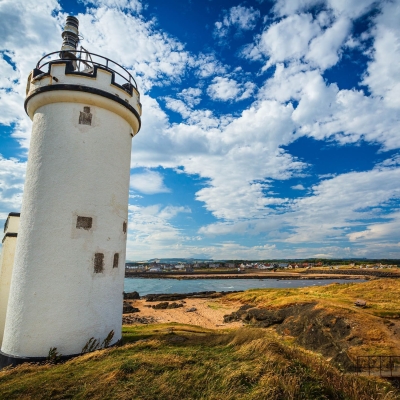 Elie Ness Lighthouse Elie Earlsferry Fife Scotland