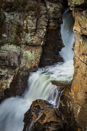 Linville Falls, North Carolina, USA. NC023 Linville Falls, North Carolina, USA. NC023