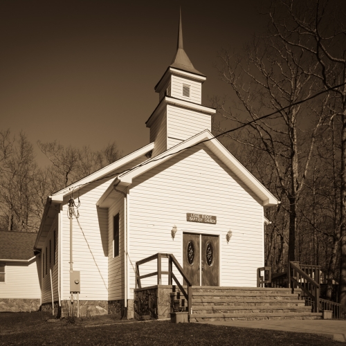 Long Ridge Baptist Church, Long Ridge, North Carolina, USA. CM012