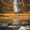 Steall Waterfall, Glen Nevis, Lochaber, Scotland. LR001