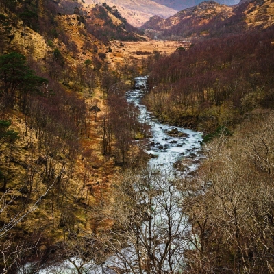 Glen Nevis From Steall Path
