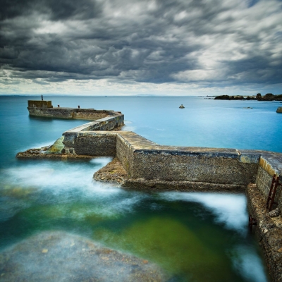 The 'Blocks', St Monans, Fife, Scotland.