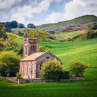 Creich Church Near Luthrie Fife Scotland