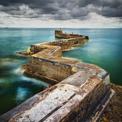 The 'Blocks', St Monans, Fife, Scotland.