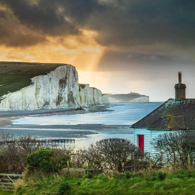 Seven Sisters From Cuckmere East Sussex England