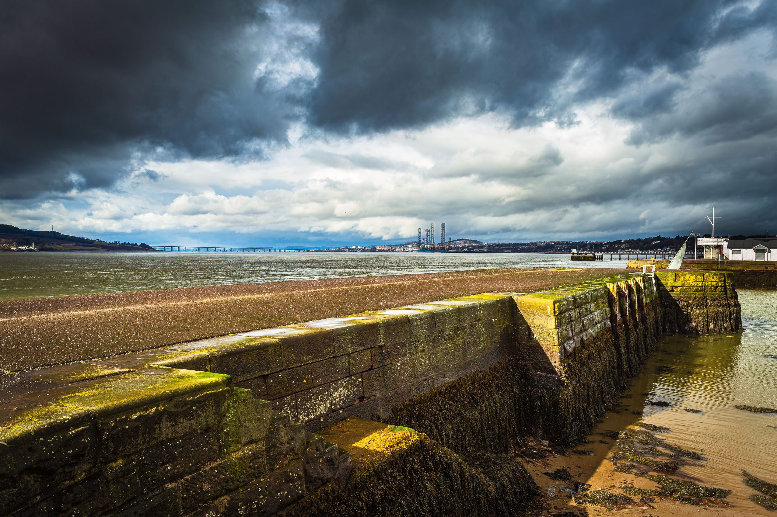 Broughty Ferry Harbour, Dundee, Scotland. DD022