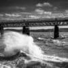 Rough water on the Firth of Tay, Dundee, DD027
