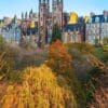 New College from Princes Street Gardens, Edinburgh, Scotland. EH026