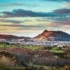 Arthur's Seat and Salisbury Crags, Edinburgh, Scotland. EH039
