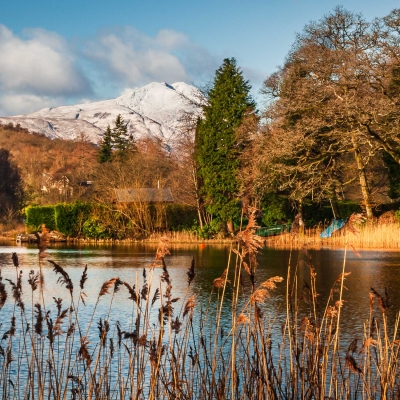 Ben Lomond from Loch Ard, The Trossachs, Scotland. TR007 Ben Lomond from Loch Ard, The Trossachs, Scotland.