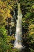 Black Spout waterfall, Pitlochry, Perthshire, Scotland.