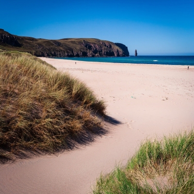 Dunes at Sandwood Bay, Sutherland, Scotland.
