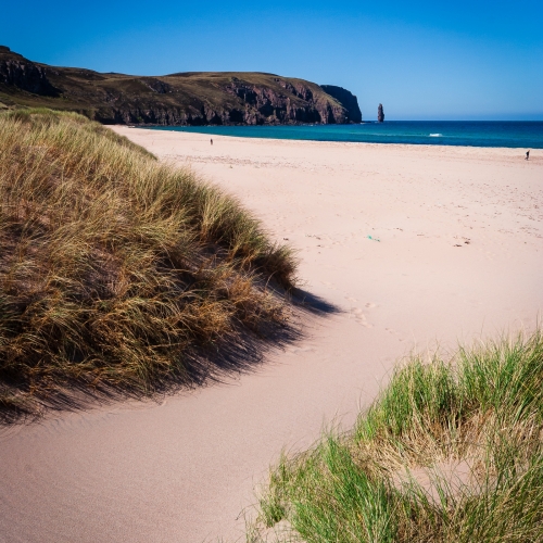 Dunes at Sandwood Bay, Sutherland, Scotland. HC037