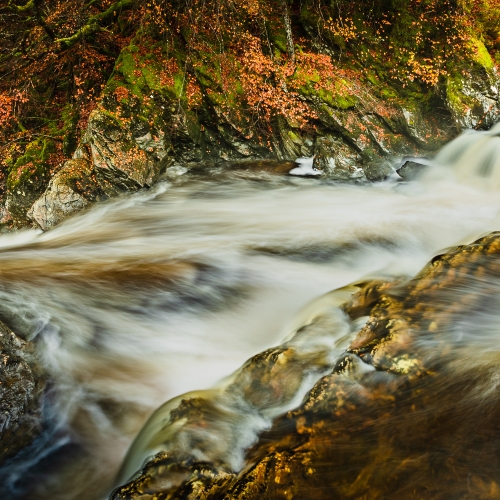 Falls of Lochay, Perthshire, Scotland. HC063