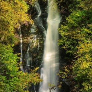 Black Spout waterfall, Pitlochry, Perthshire, Scotland. HC061