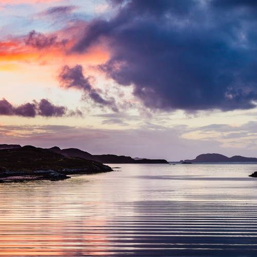 Dawn at Orasaigh (Orinsay), Isle of Lewis, Outer Hebrides, Scotland. HB007