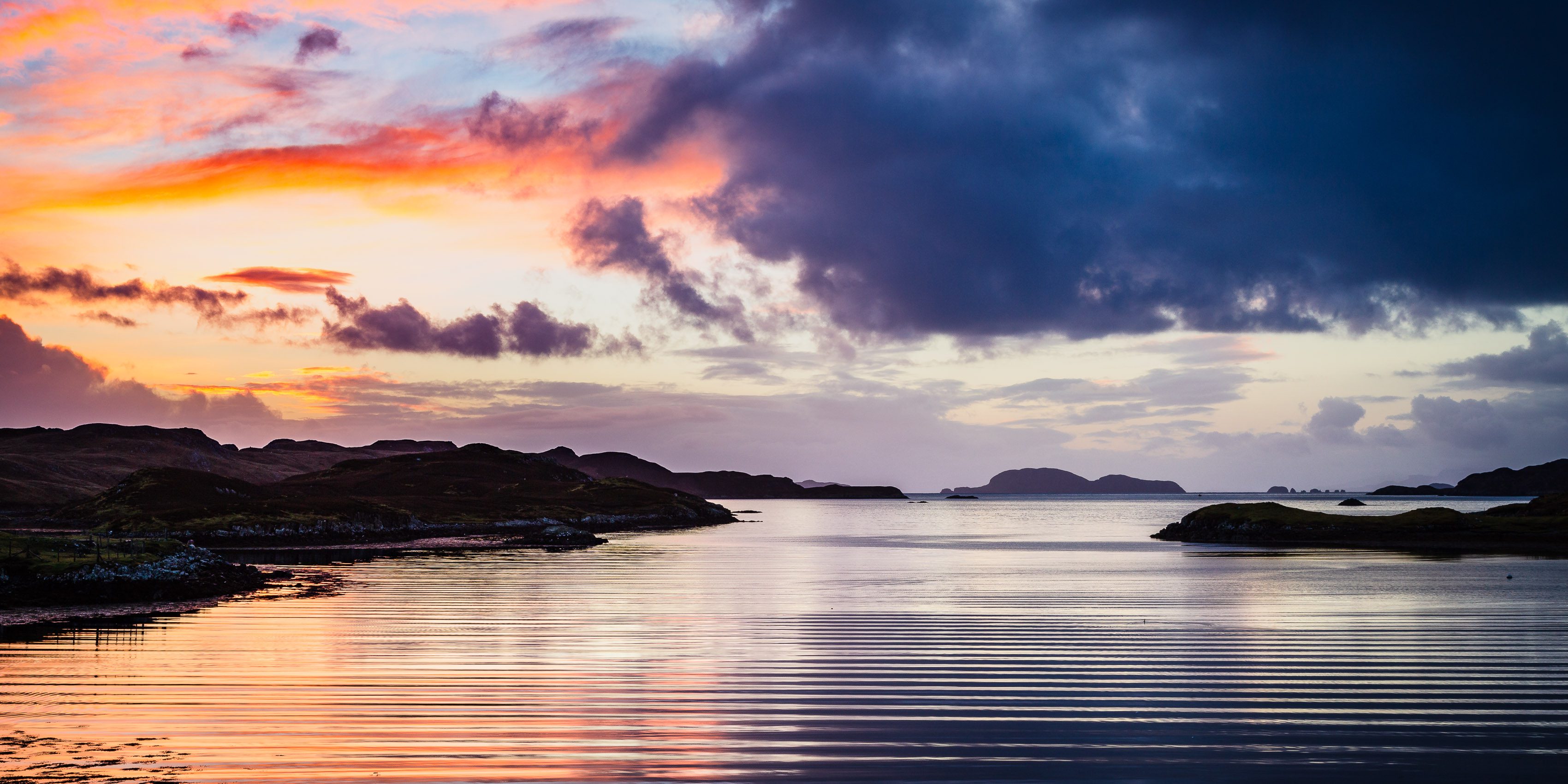 Dawn at Orasaigh (Orinsay), Isle of Lewis, Outer Hebrides, Scotland. HB007