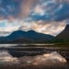 Dawn on Loch Maree, Wester Ross, Scotland. SH082