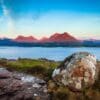 Ben Damph Forest from Inveralligin, Wester Ross, Scotland. SC087