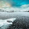 A frozen, misty dawn over the Black Mount, Rannoch Moor, Scotland. LR007