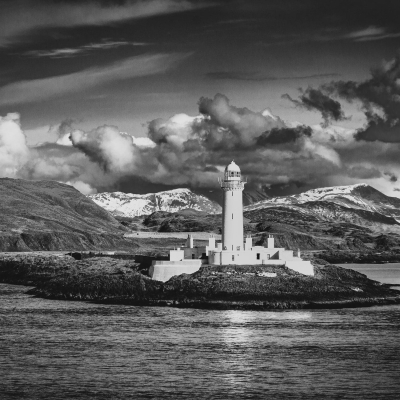 Lismore Lighthouse, Loch Linnhe, Scotland.