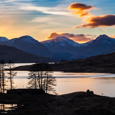 Loch Arklet and the 'Arrochar Alps', The Trossachs, Scotland. TR008 Loch Arklet and the 'Arrochar Alps', The Trossachs, Scotland.