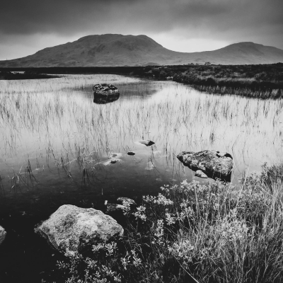 Lochan na Stainge, Rannoch Moor, Scotland.