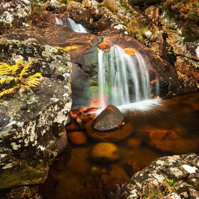 Water detail, Glen Etive, Scotland.