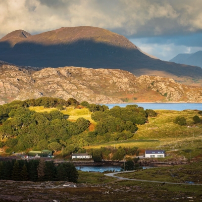 Beinn Alligin from Ardheslaig, Applecross, Scotland. AP034 Beinn Alligin from Ardheslaig, Applecross, Scotland. AP034