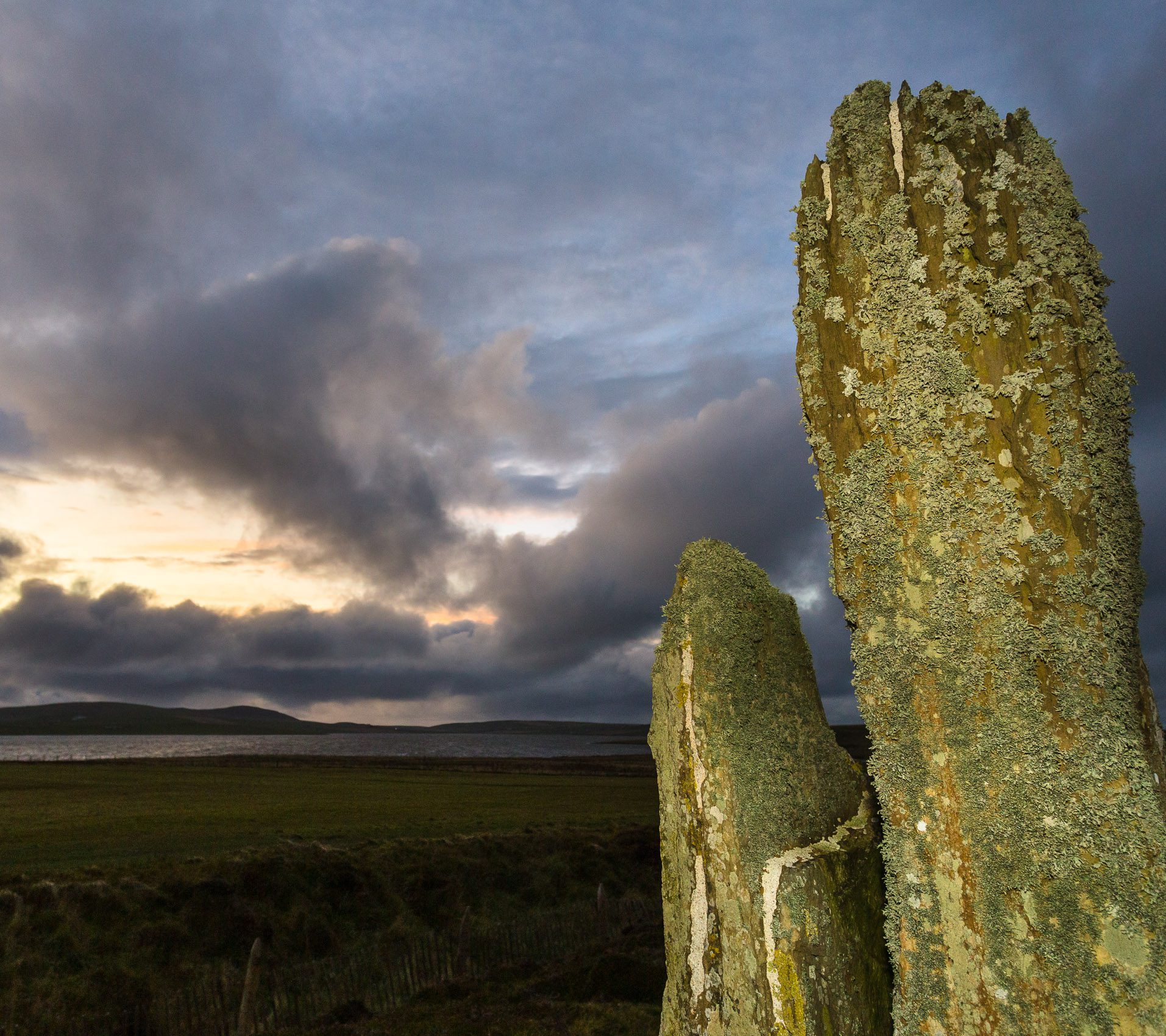 Stones of the Ring of Brodgar, Orkney Islands. OR002