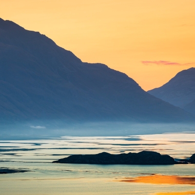 Sunrise over Upper Loch Torridon from Applecross, Wester Ross, Scotland. AP006 Sunrise over Upper Loch Torridon from Applecross, Wester Ross, Scotland. AP006