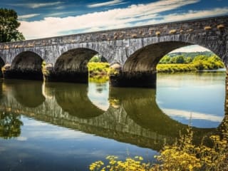 The 'Avonmore Bridge', Cappoquin, County Waterford, Ireland. BW018