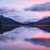 Sunset on Loch Laggan, Scotland