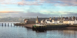 Broughty Ferry Harbour, Dundee, Scotland. DD142
