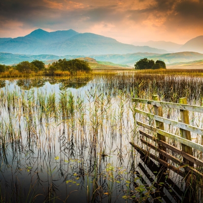 Ben Cruachan from Loch Tromlee, Argyll, Scotland.
